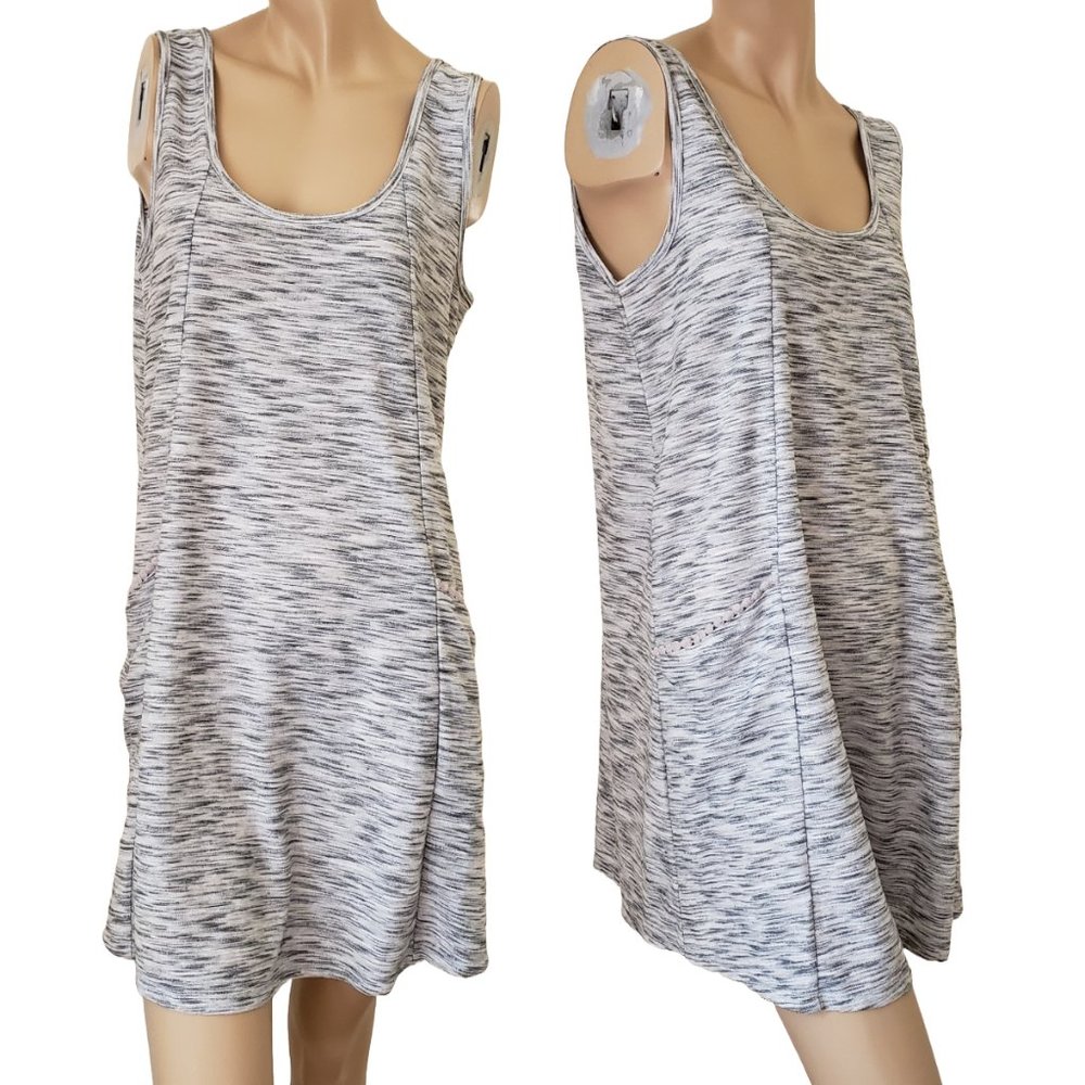 Dotti Swim Cover Up Heather Gray Tank Dress NWT SZ Small